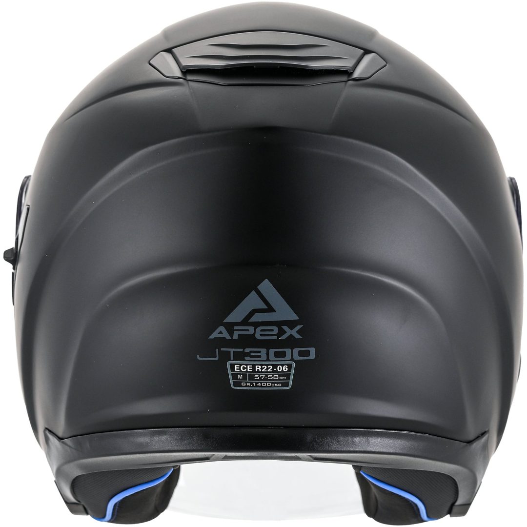 Jethjälm JT300 Svart Matt APEX M – bild 2