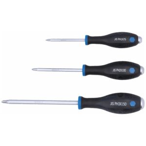 JIS Pound Thru Screwdrivers - 3pc LASER TOOLS