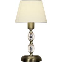 Johanna Bordlampa Mini, Antik/vit ANETA HOME
