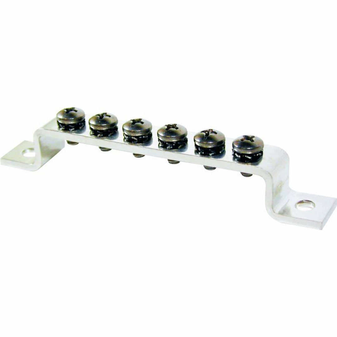 Jordningsskena Mini 6-Pol 100A Blue Sea Systems