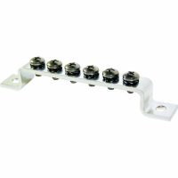 Jordningsskena Mini 6-Pol 100A Blue Sea Systems