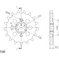 / JT Front sprocket 338.17 SUPERSPROX