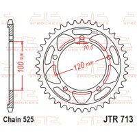 JT SPROCKETS Rear Sprocket Steel Standard - 523