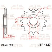 JT SPROCKETS Steel Noise-Free Front Sprocket 1447 - 520