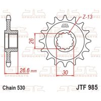 JT SPROCKETS Steel Noise Free Front Sprocket - 530