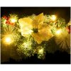 Julbåge med LED grön 90 cm PVC vidaXL – miniatyr 6