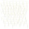 Julbelysning 100 LEDs varmvit 10 m akryl PVC vidaXL – miniatyr 2