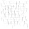 Julbelysning 100 LEDs varmvit 10 m akryl PVC vidaXL – miniatyr 4