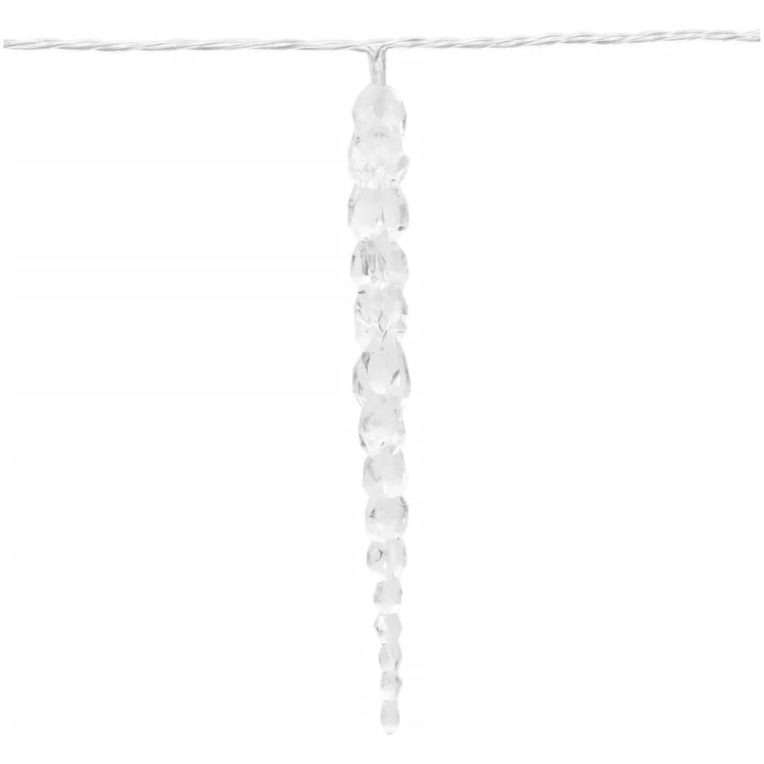 Julbelysning 100 LEDs varmvit 10 m akryl PVC vidaXL – bild 5