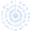 Julbelysning 140 LED kallvit 17 cm vidaXL – miniatyr 2