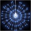 Julbelysning 140 LED kallvit 17 cm vidaXL – miniatyr 3