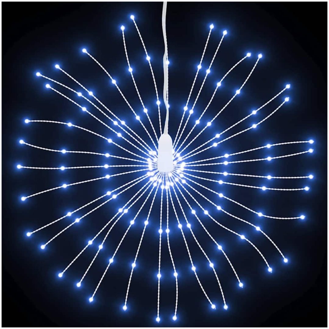 Julbelysning 140 LED kallvit 17 cm vidaXL – bild 3