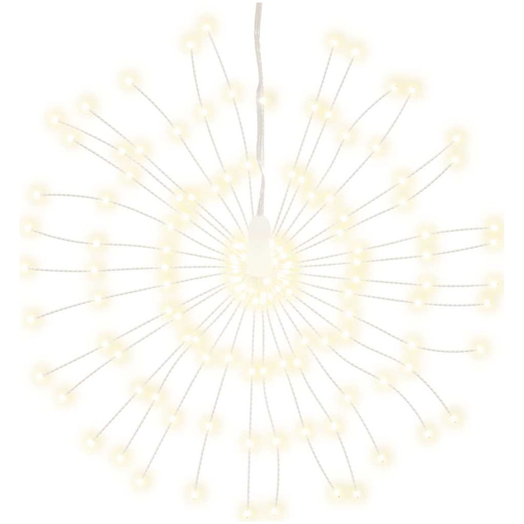 Julbelysning 140 LED varmvit 17 cm vidaXL – bild 2
