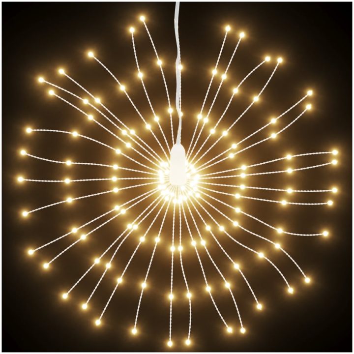 Julbelysning 140 LED varmvit 17 cm vidaXL – bild 3