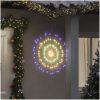 Julbelysning 2 st 140 LED flerfärgad 17 cm vidaXL – miniatyr 1