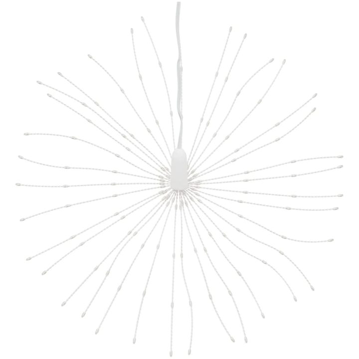 Julbelysning 2 st 140 LED kallvit 17 cm vidaXL – bild 5