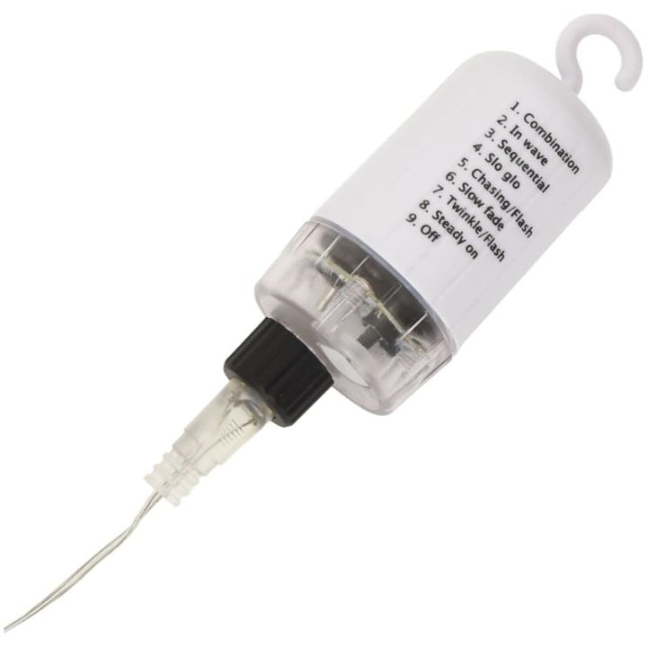 Julbelysning 2 st 140 LED kallvit 17 cm vidaXL – bild 8
