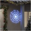 Julbelysning 2 st 140 LED kallvit 17 cm vidaXL – miniatyr 1