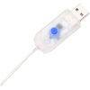 Julbelysning 200 LEDs kallvit 20 m akryl PVC vidaXL – miniatyr 7