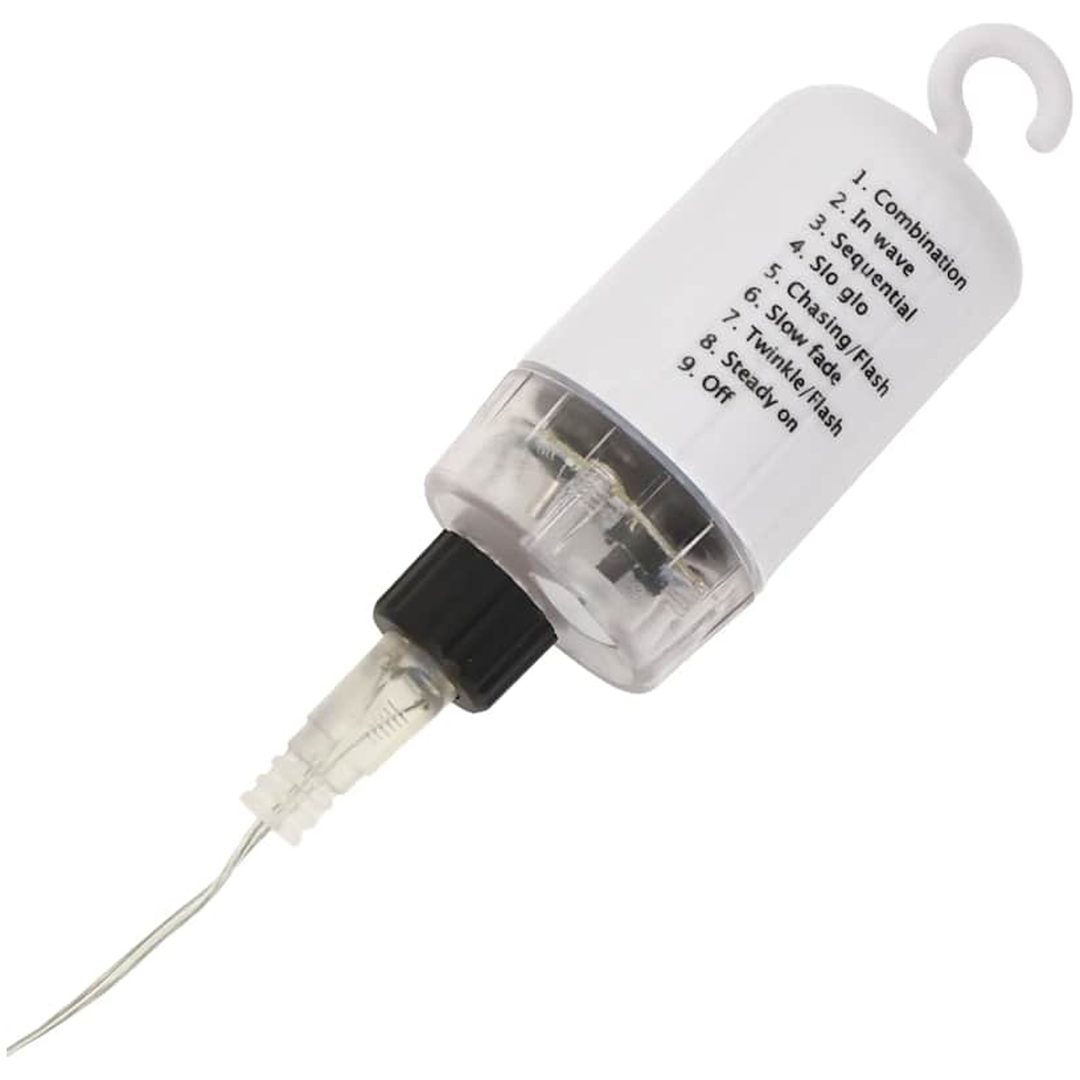 Julbelysning 4 st 140 LED blå 17 cm vidaXL – bild 9
