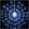 Julbelysning 4 st 140 LED kallvit 17 cm vidaXL – miniatyr 4