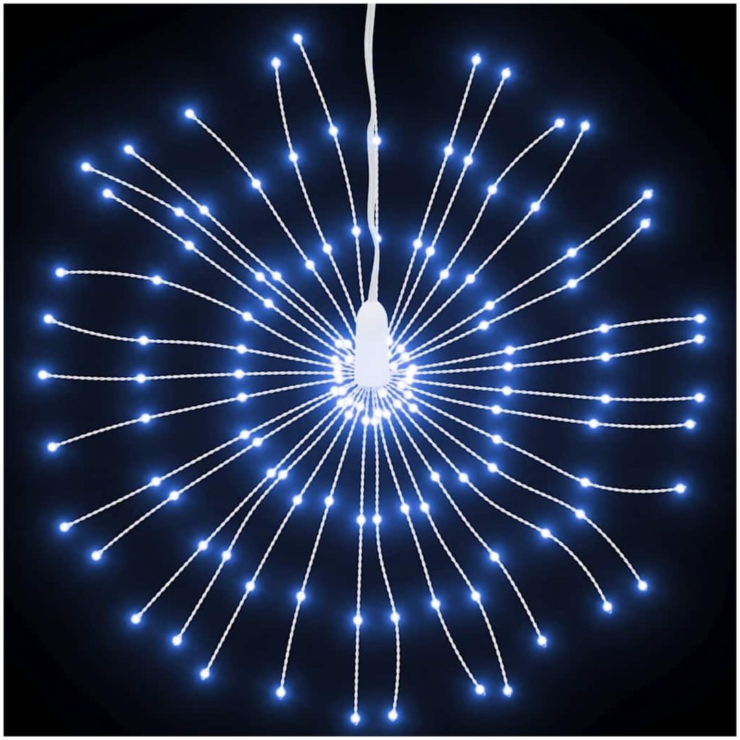 Julbelysning 4 st 140 LED kallvit 17 cm vidaXL – bild 4