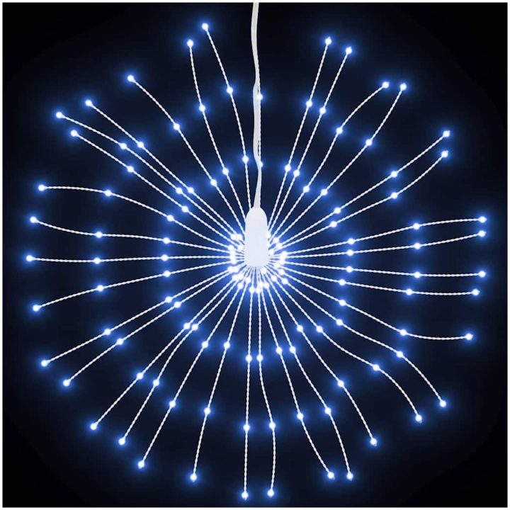 Julbelysning 4 st 140 LED kallvit 17 cm vidaXL – bild 4