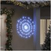 Julbelysning 4 st 140 LED kallvit 17 cm vidaXL – miniatyr 1