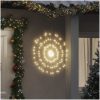 Julbelysning 4 st 140 LED varmvit 17 cm vidaXL – miniatyr 1