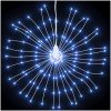 Julbelysning 8 st 140 LED kallvit 17 cm vidaXL – miniatyr 4