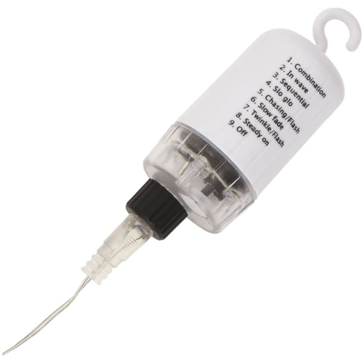 Julbelysning 8 st 140 LED varmvit 17 cm vidaXL – bild 8