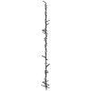 Julbelysning julgran silhuett 80 LEDs varmvit vidaXL 34 x 60 cm – miniatyr 5