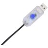 Julbelysning julgran silhuett 80 LEDs varmvit vidaXL 34 x 60 cm – miniatyr 7