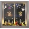Julbelysning jultomten silhuett 2 st 35 LEDs varmvit vidaXL – miniatyr 1