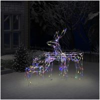 Julbelysning med renar 3 delar 229 LED vidaXL