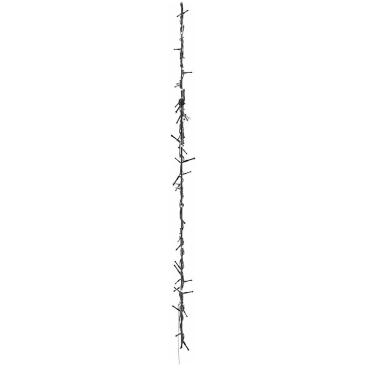 Julbelysning stjärna silhuett 115 LEDs varmvit vidaXL 90 x 87 cm – bild 4