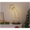 Julbelysning stjärnskott silhuett 115 LEDs varmvit vidaXL 56 x 90 cm – miniatyr 2