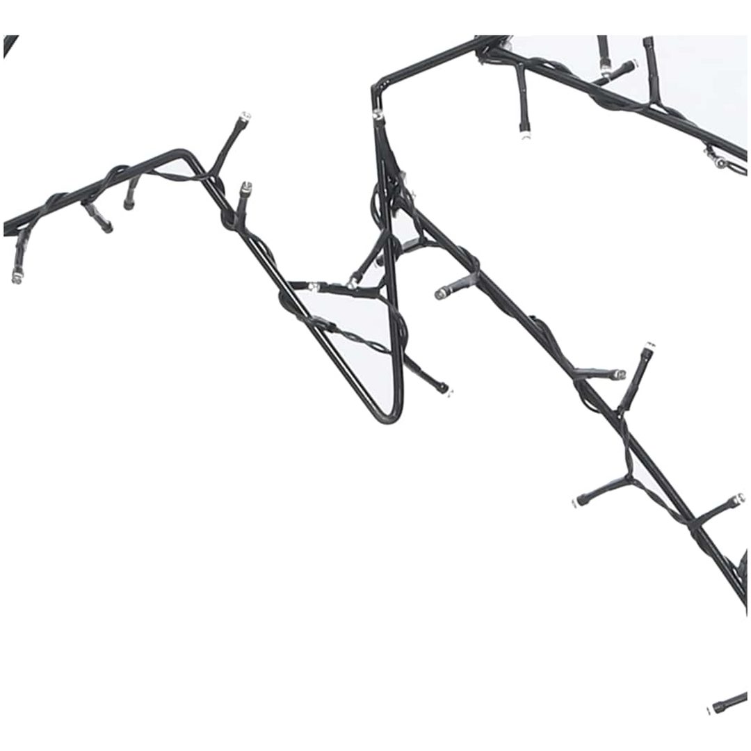 Julbelysning stjärnskott silhuett 80 LEDs varmvit vidaXL 29 x 61 cm – bild 6