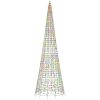 Julbelysning till flaggstång 1534 LEDs färgglad vidaXL 500 cm – miniatyr 4