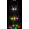 Julbelysning till flaggstång 200 LEDs färgglad 180 cm vidaXL 180 cm – miniatyr 6