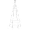 Julbelysning till flaggstång 200 LEDs kallvit 180 cm vidaXL 180 cm – miniatyr 4
