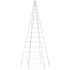 Julbelysning till flaggstång 200 LEDs varmvit vidaXL 180 cm – miniatyr 5
