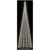 Julbelysning till flaggstång 3000 LEDs kallvit 800 cm vidaXL 800 cm – miniatyr 3