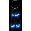 Julbelysning till flaggstång 550 LEDs blå vidaXL 300 cm – miniatyr 6