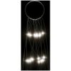 Julbelysning till flaggstång 550 LEDs kallvit vidaXL 300 cm – miniatyr 6