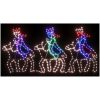 Juldekoration de tre vise männen med 504 LEDs 70x50 cm vidaXL – miniatyr 3