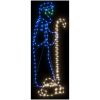 Juldekoration herde och får med 168 LEDs 102,5x35 cm vidaXL – miniatyr 3