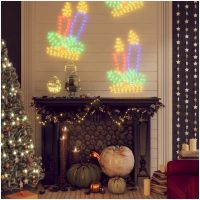 Juldekoration ljus-figur med 144 LEDs 70x42 cm vidaXL