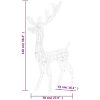 Juldekoration ren akryl 140 LED 120 cm blå vidaXL 70 x 41 x 120 cm – miniatyr 9