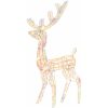 Juldekoration ren akryl 140 LED 120 cm flerfärgad vidaXL 70 x 41 x 120 cm – miniatyr 2